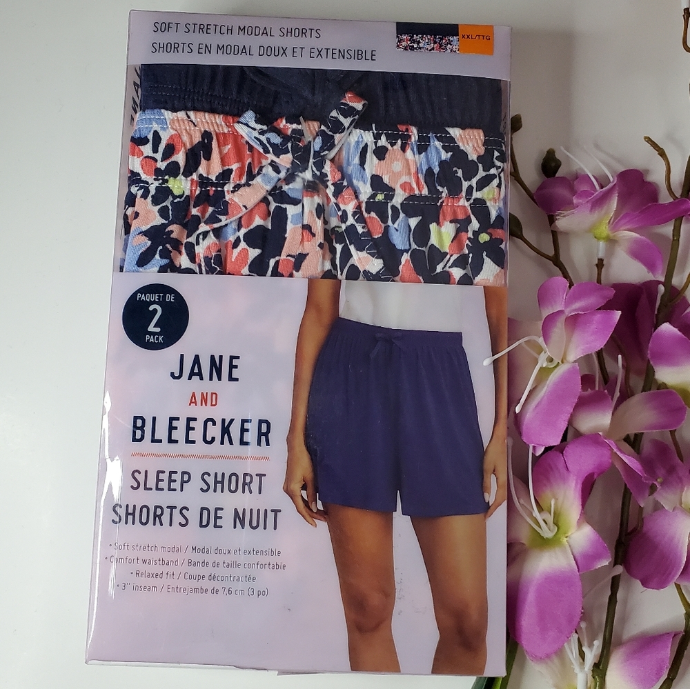 Jane and Bleecker 2-pack Sleep Short